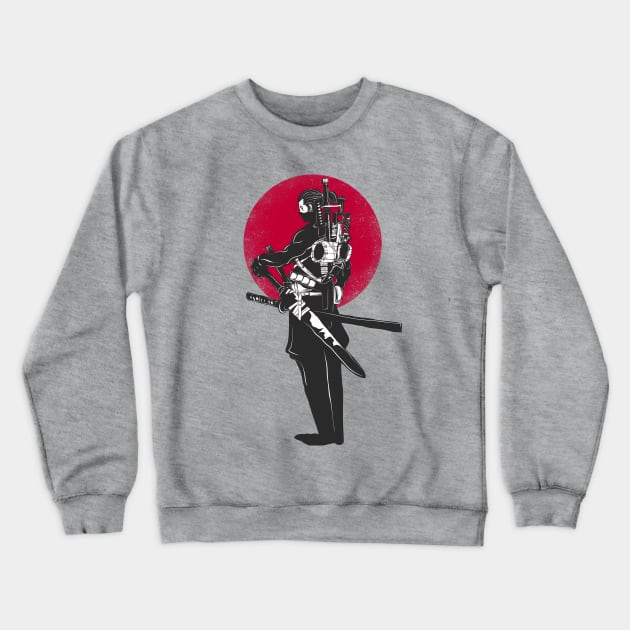 ninja samurai Crewneck Sweatshirt by audi